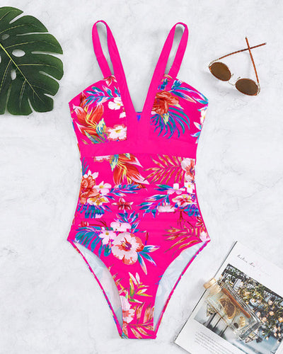 Janet | Chic Floral One-Piece