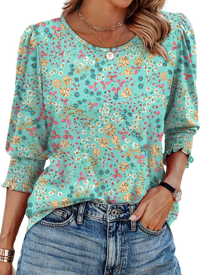 Kaela | Printed Charm Top