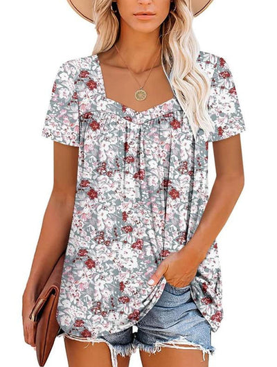 Carly | Printed Top