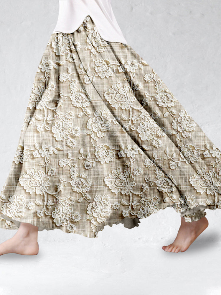 Caliane | Petal Lace Skirt