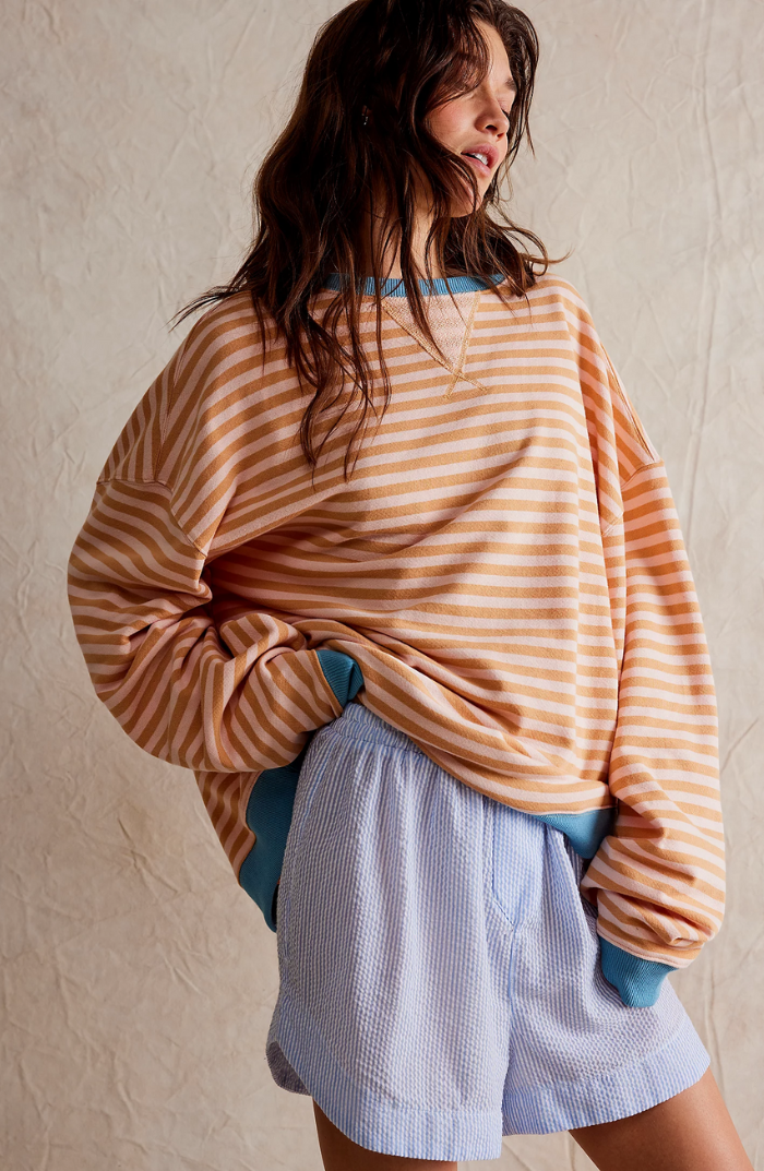 Mine | Oversized Striped Sweater