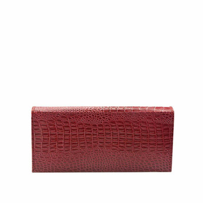 Caroline | Crocodile-Embossed Wallet