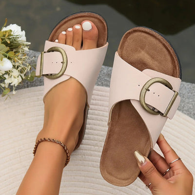 Ivory | Slip-On Sandals