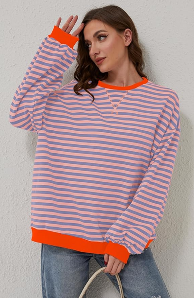 Mine | Oversized Striped Sweater