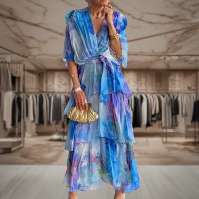 Selena | Elegant Ruffle Dress