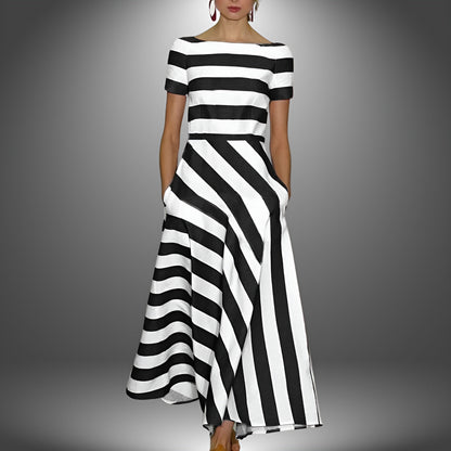 Elisa | Striped Dress