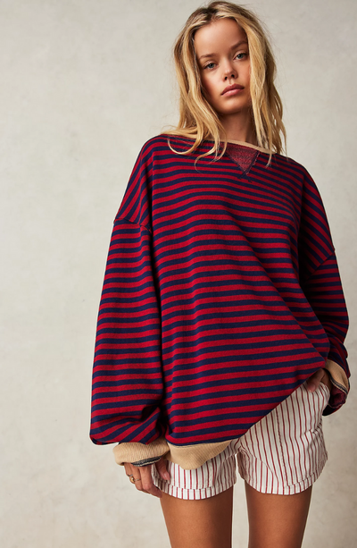 Mine | Oversized Striped Sweater