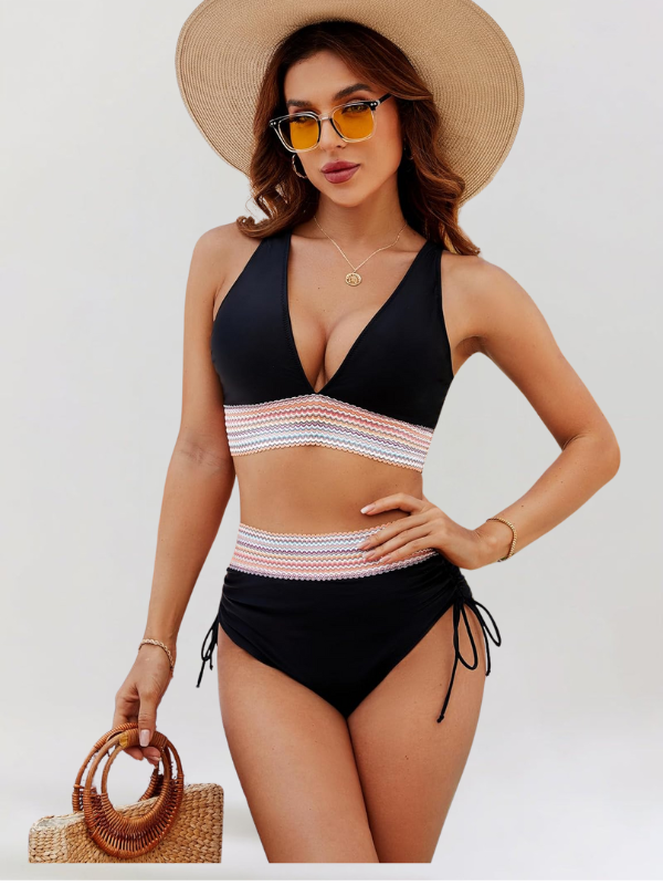 Frances | High-Waisted Bikini Set with Tummy Control