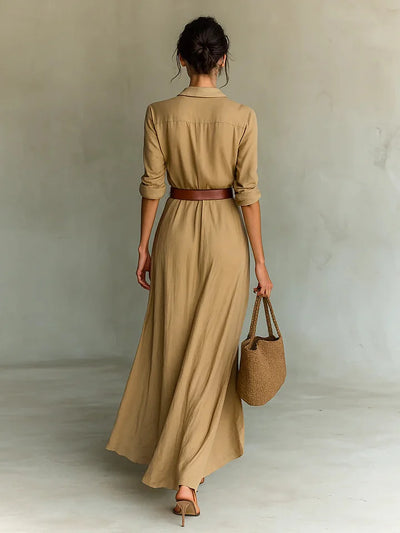 Maggy | Elegant Belted Dress