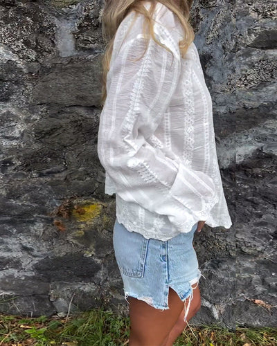 Miralyn | Button-Up Polo Shirt