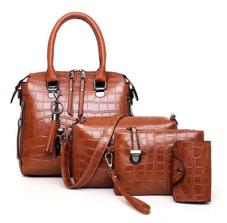Palmer | Crocodile Handbag Set