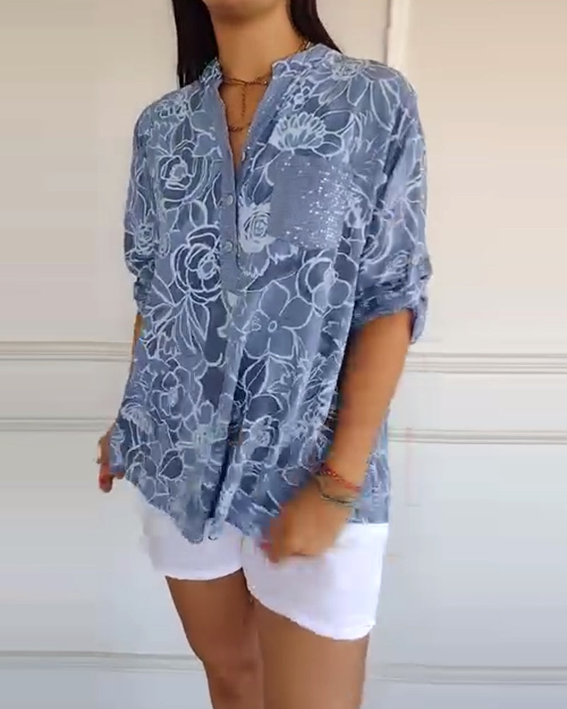 Cassie | Floral Print Blouse