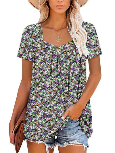Carly | Printed Top