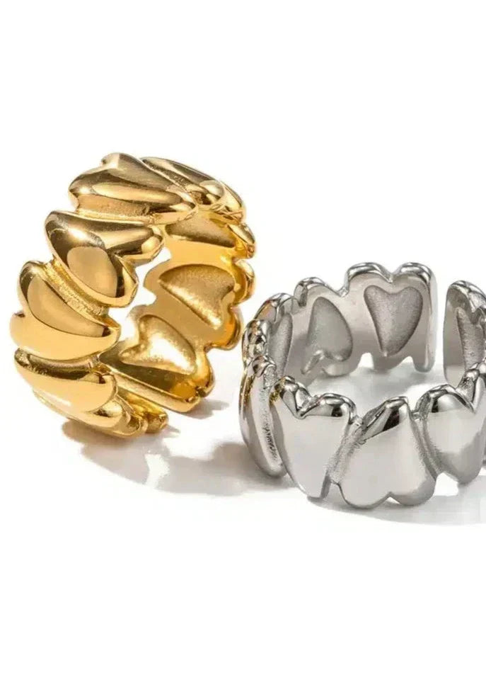 Laylah | Wrap-Around Heart Ring