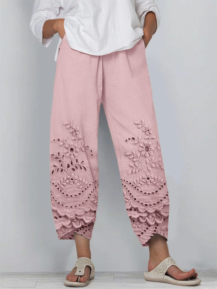 Noelya | Lace Trousers
