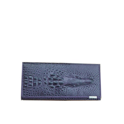 Caroline | Crocodile-Embossed Wallet