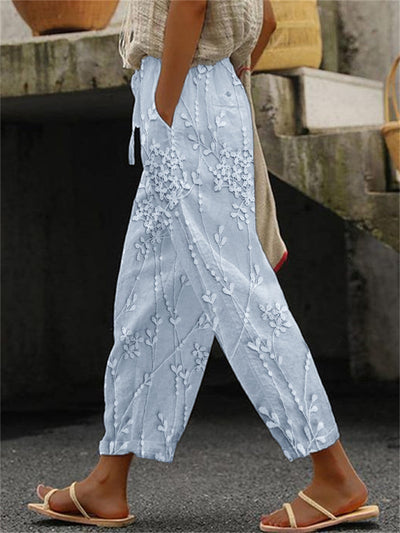 Aviora | Vine Printed Trousers