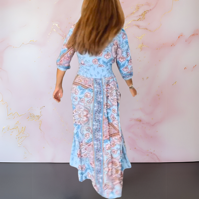 Marga | Elegant V-Neck Dress