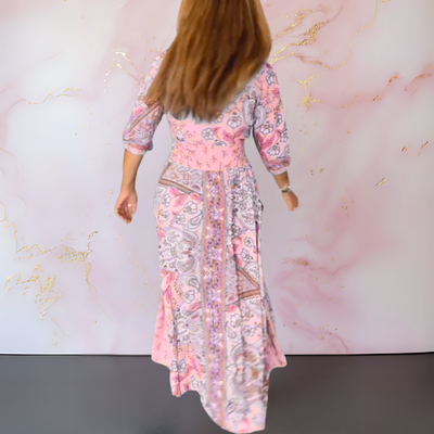 Marga | Elegant V-Neck Dress