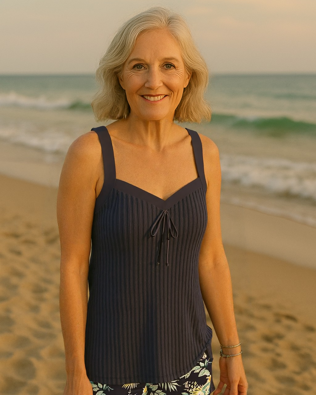 Teresa | Striped Beach Set