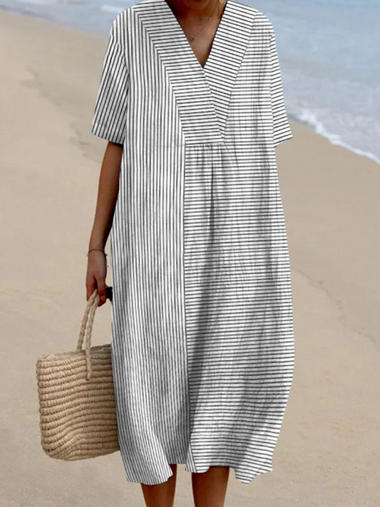 Lina | Casual Striped Dress