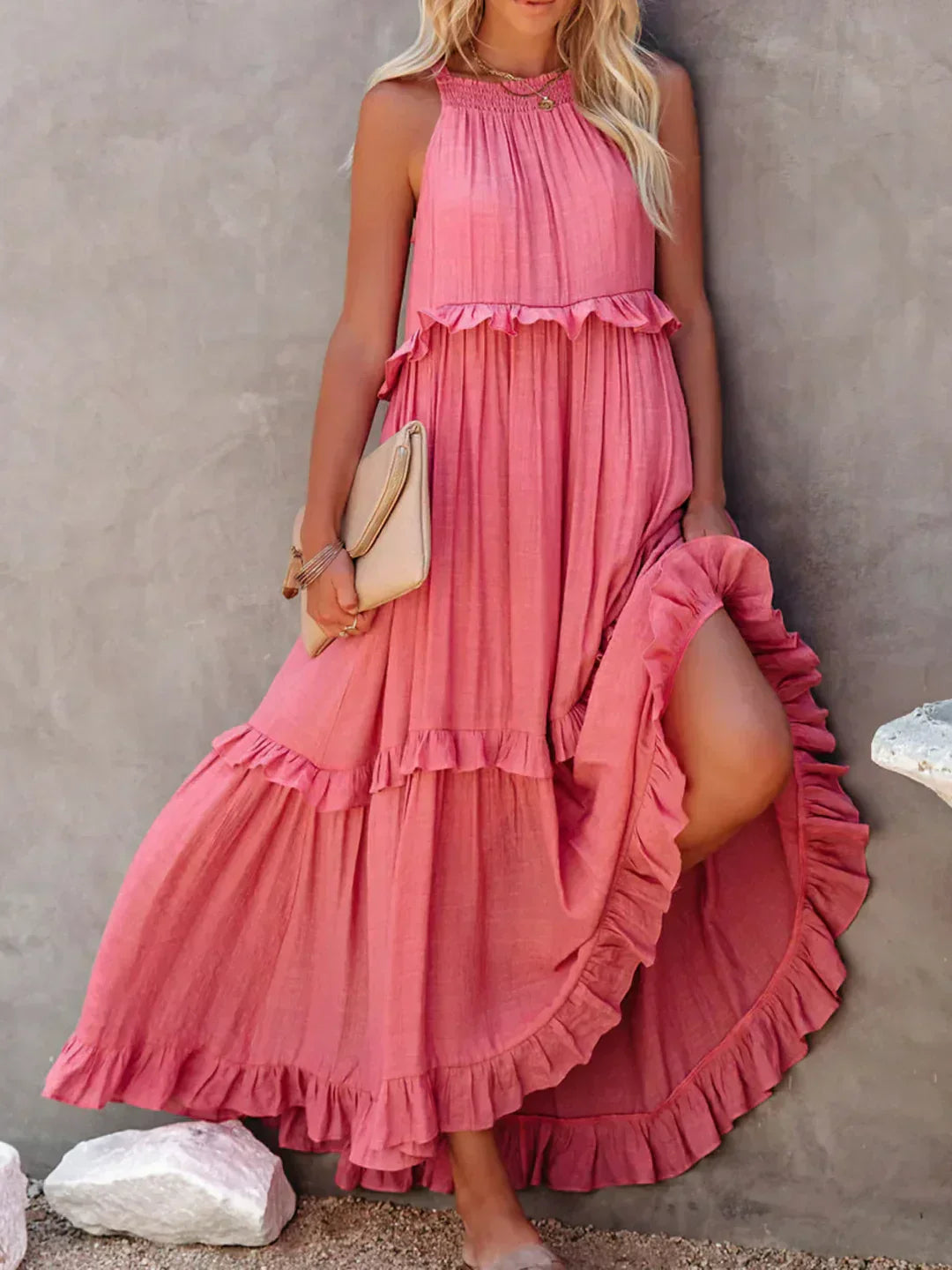 Sarah | Ruffle Dress