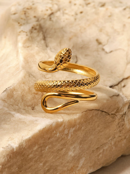 Vynessa | Adjustable Snake Ring