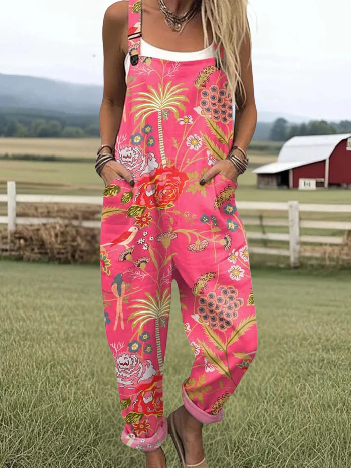 Cheyenne | Vintage Flowers Jumpsuit