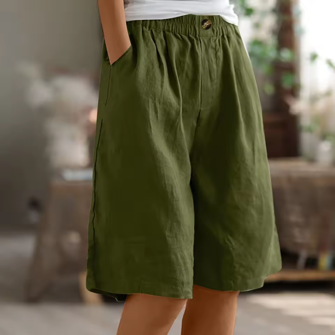 Jaimy | Knee Length Shorts