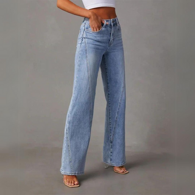 Olidia | High-Waisted Wide-Jeans