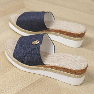 Monika | Wedge Slipper