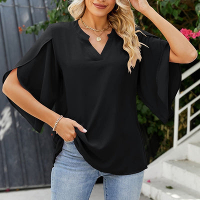 Katelina | Elegant V-Neck Top