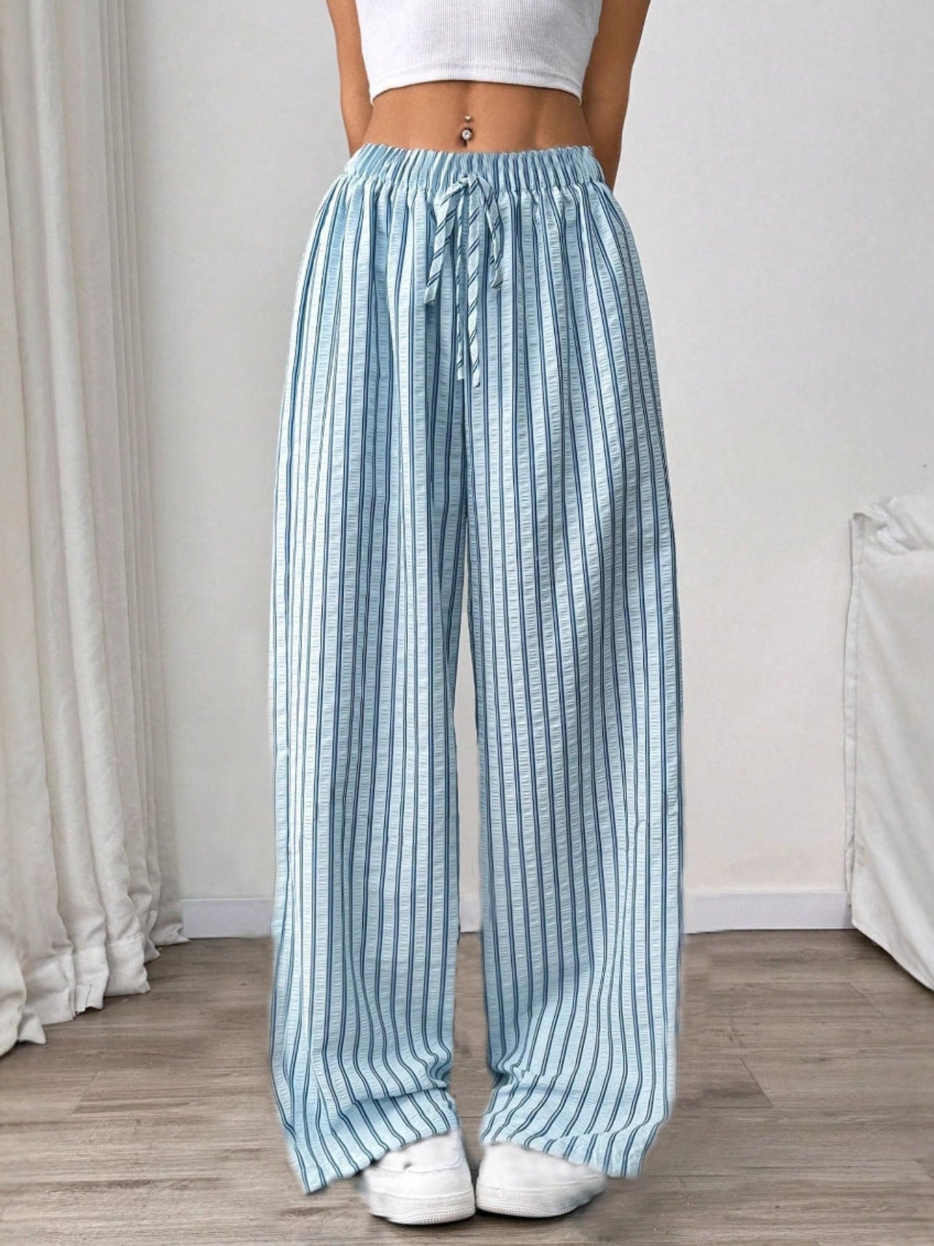 Tate | Striped Trousers