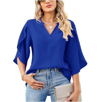 Katelina | Elegant V-Neck Top