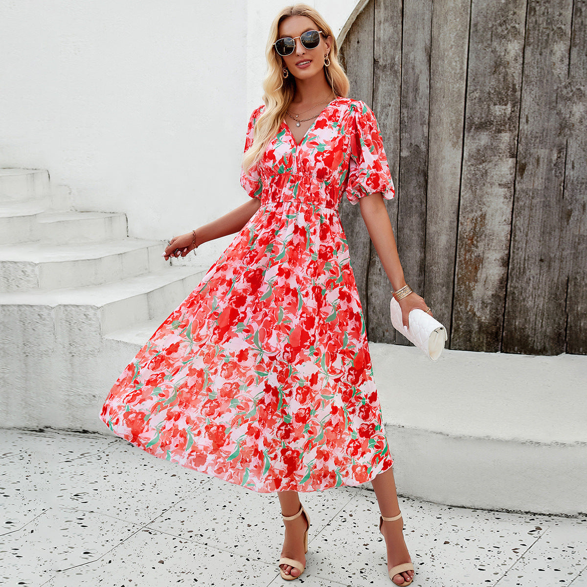 Sandra | Floral Dress