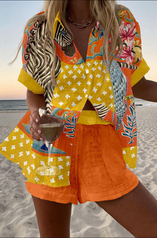 Norellia | Short Summer Set with Dots