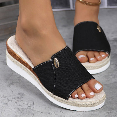 Monika | Wedge Slipper