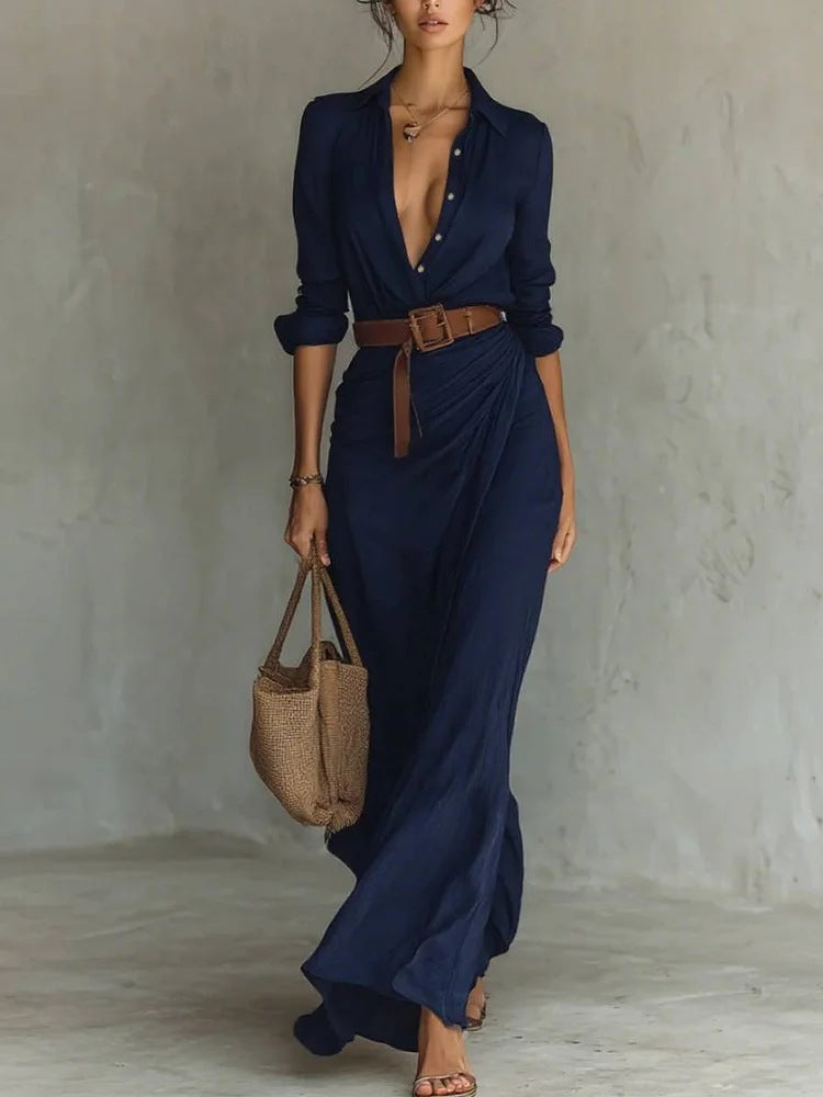 Maggy | Elegant Belted Dress