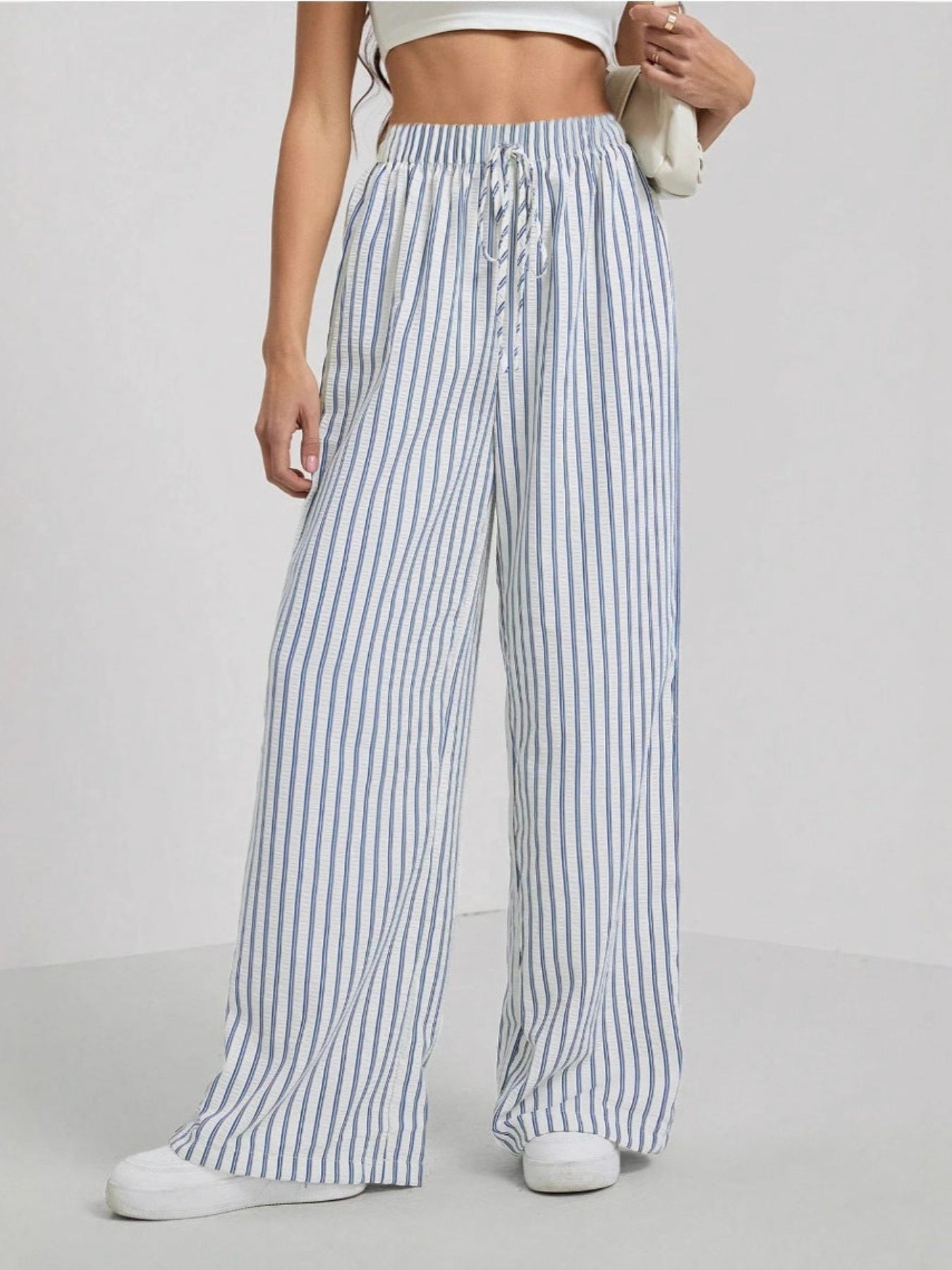 Tate | Striped Trousers