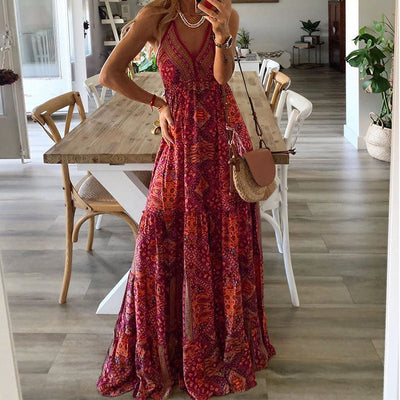 Weren | V-Neck Maxi Dress