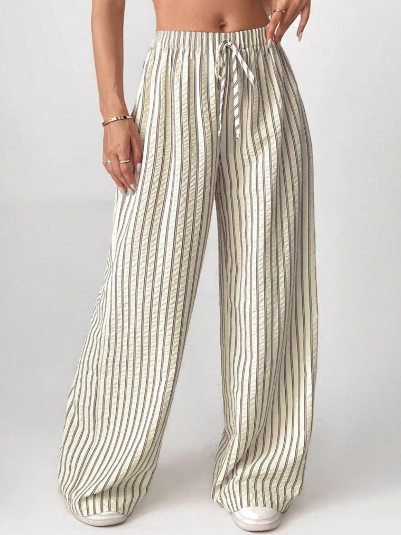 Tate | Striped Trousers