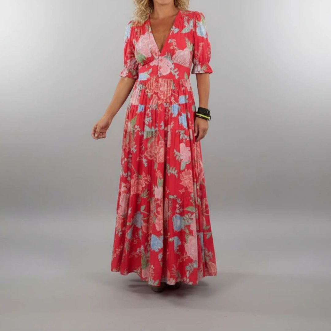 Floriana | Vibrant Floral Dress