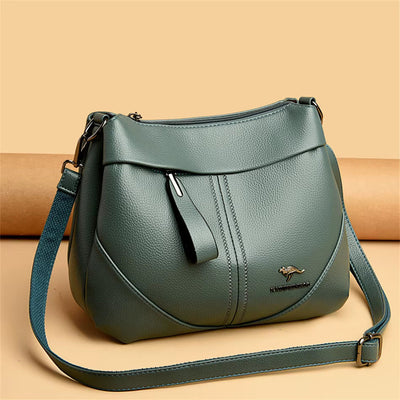 Savine | leather shoulder bag