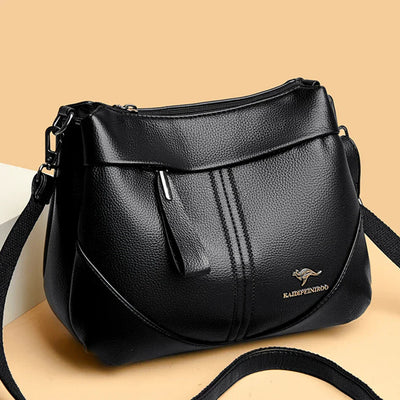Savine | leather shoulder bag