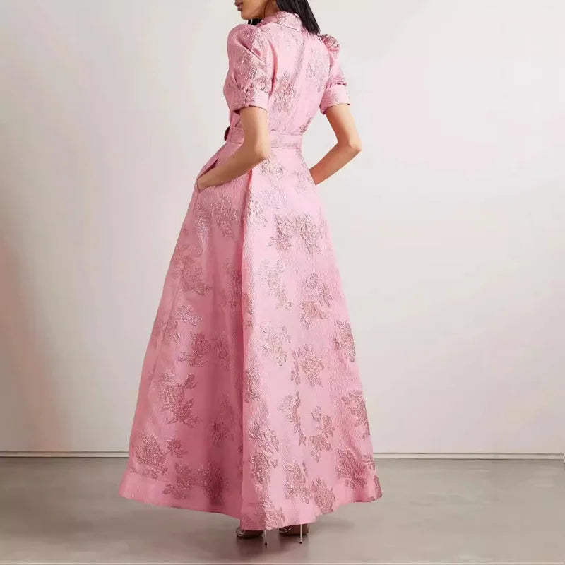 Rosa | Luxe Belted Dress