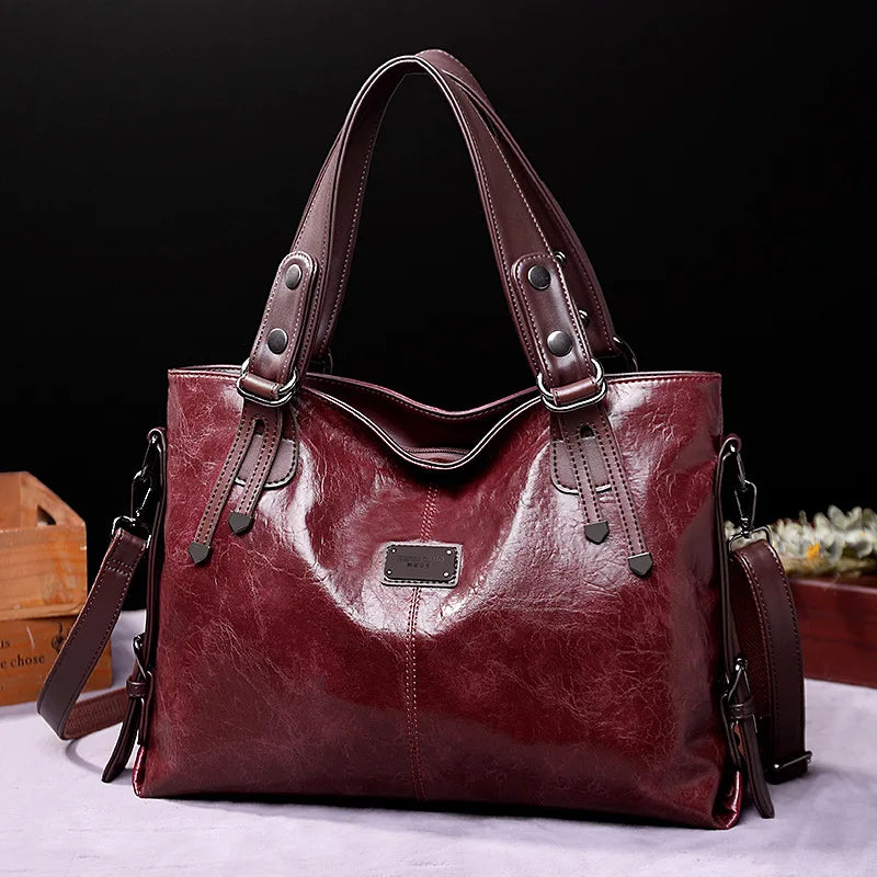 Aralyn | Leather Tote Bag