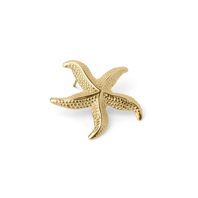 Briana | Curved Starfish Earrings