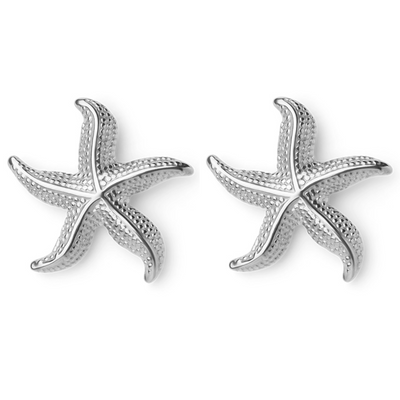 Briana | Curved Starfish Earrings