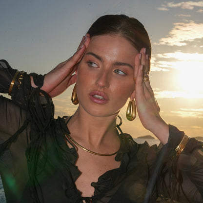 Harper | Elegant Hoop Earrings