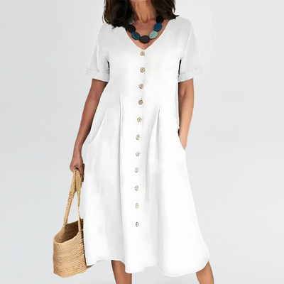 Halle | Tummy-Covering Dress